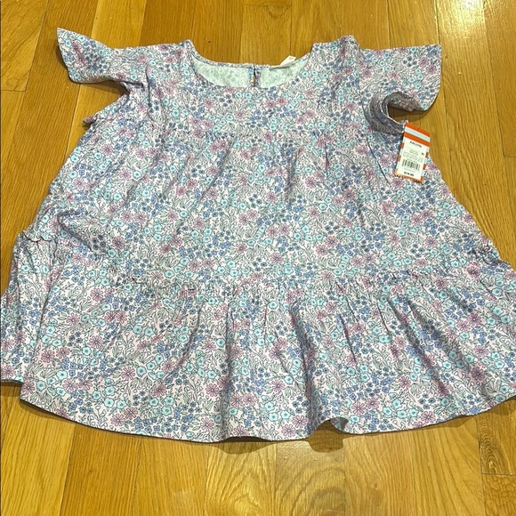 Cat & Jack Other - COPY - Girls' Floral top - Pink and Blue